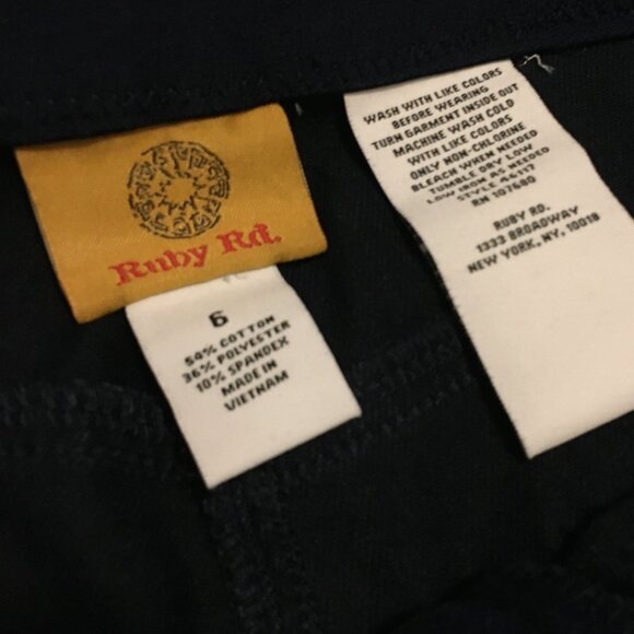 NWOT Ruby Road Dark Dark Blue Skinny Jeans - Picture 9 of 15